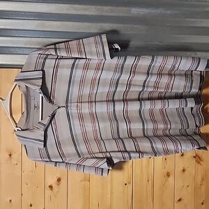 Patagonia Polo 1/4 Zip Shirt Men's Size Large organic Cotton